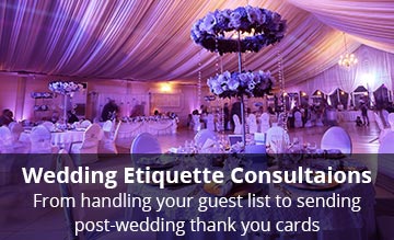 Wedding Etiquette Consultations