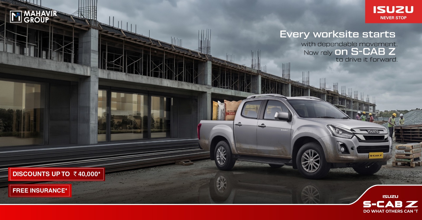 ISUZU D-Max S-Cab Z