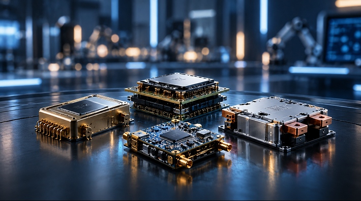 High-density semiconductor packages and multi-chip modules